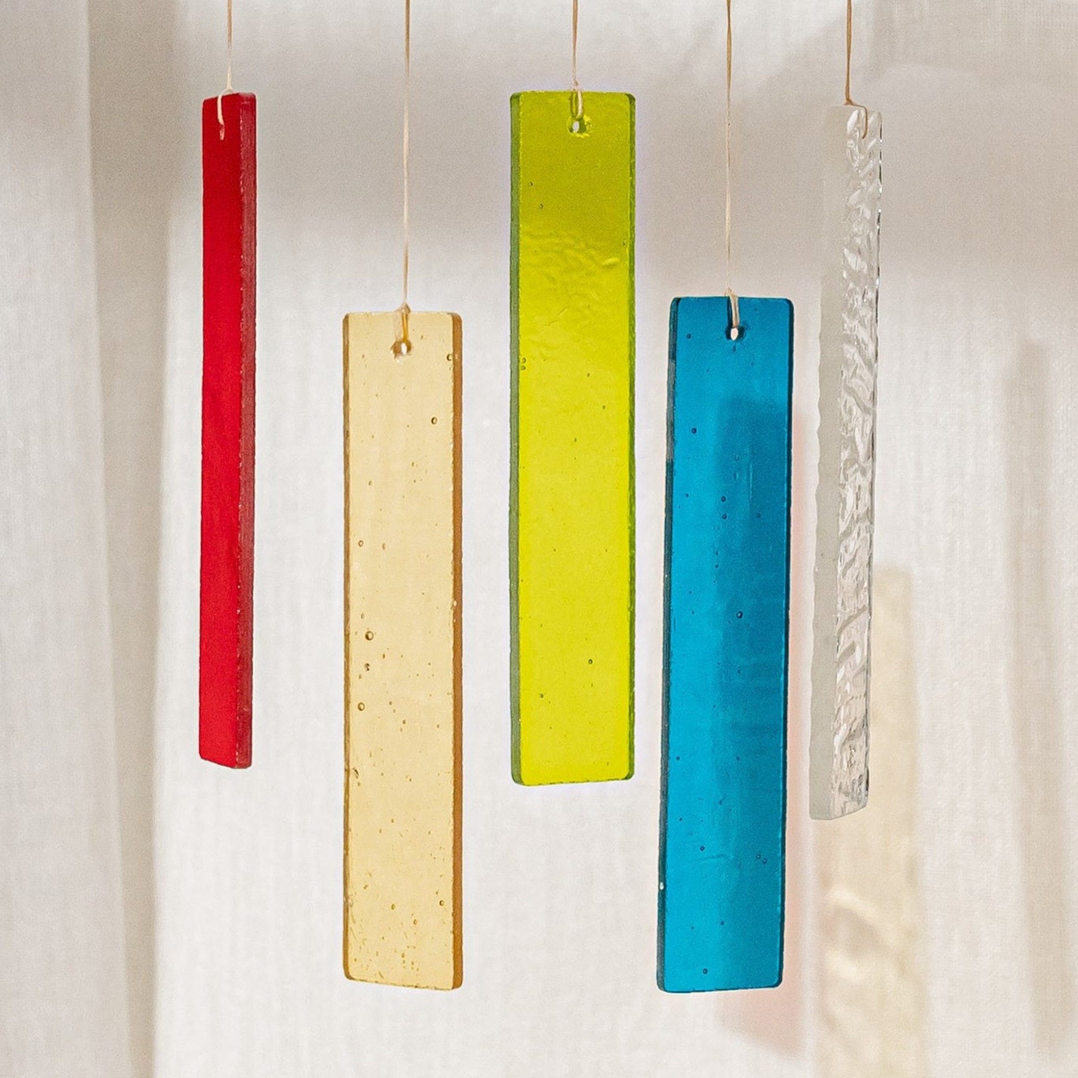 Stained Glass Wind Chimes, Contemporary wind chimes F67