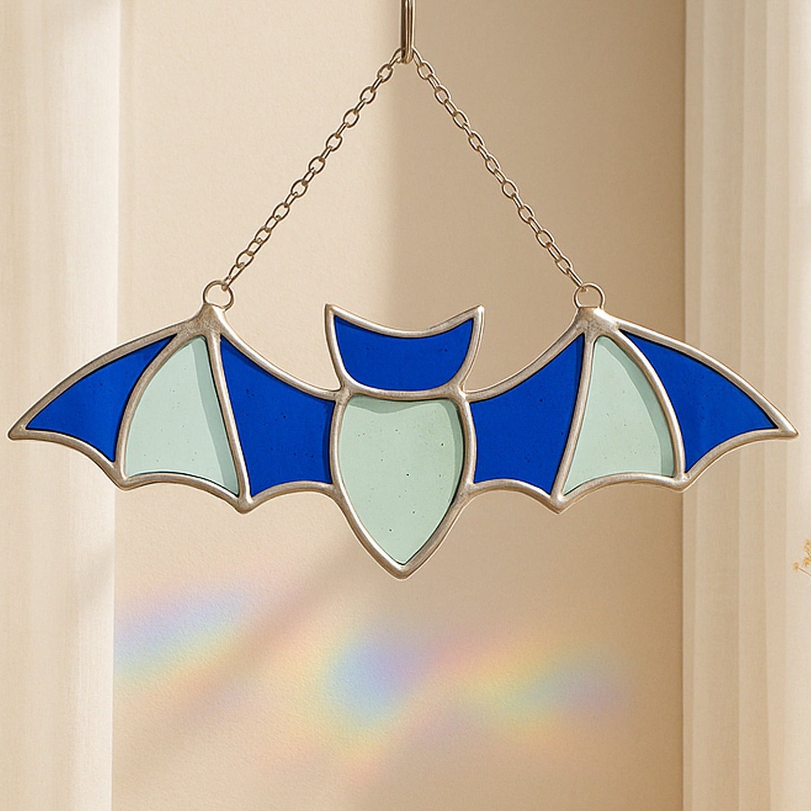 Stained Glass Bat Suncatcher decor and Window Hangings F45