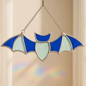 Stained Glass Bat Suncatcher decor and Window Hangings F45