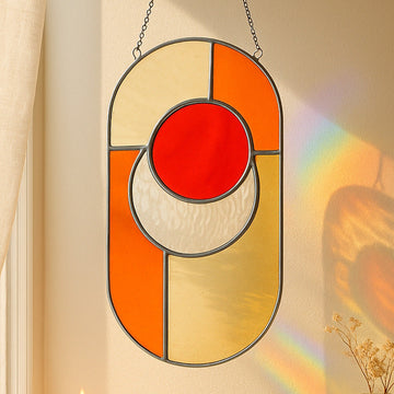 Stained Glass Abstract Suncatcher glass for Stained Glass F63