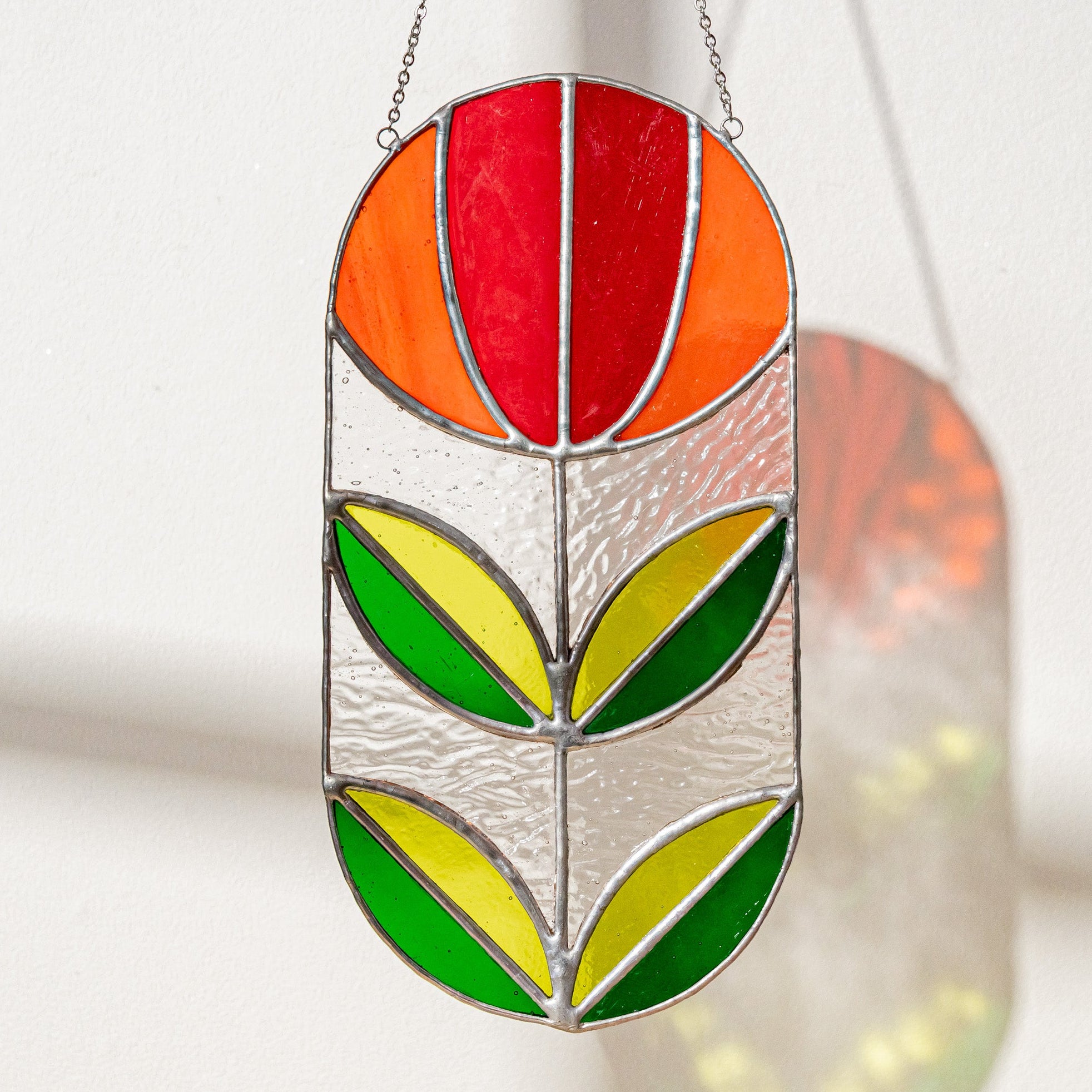 Stained Glass Abstract Suncatcher glass for Stained Glass Windows F71