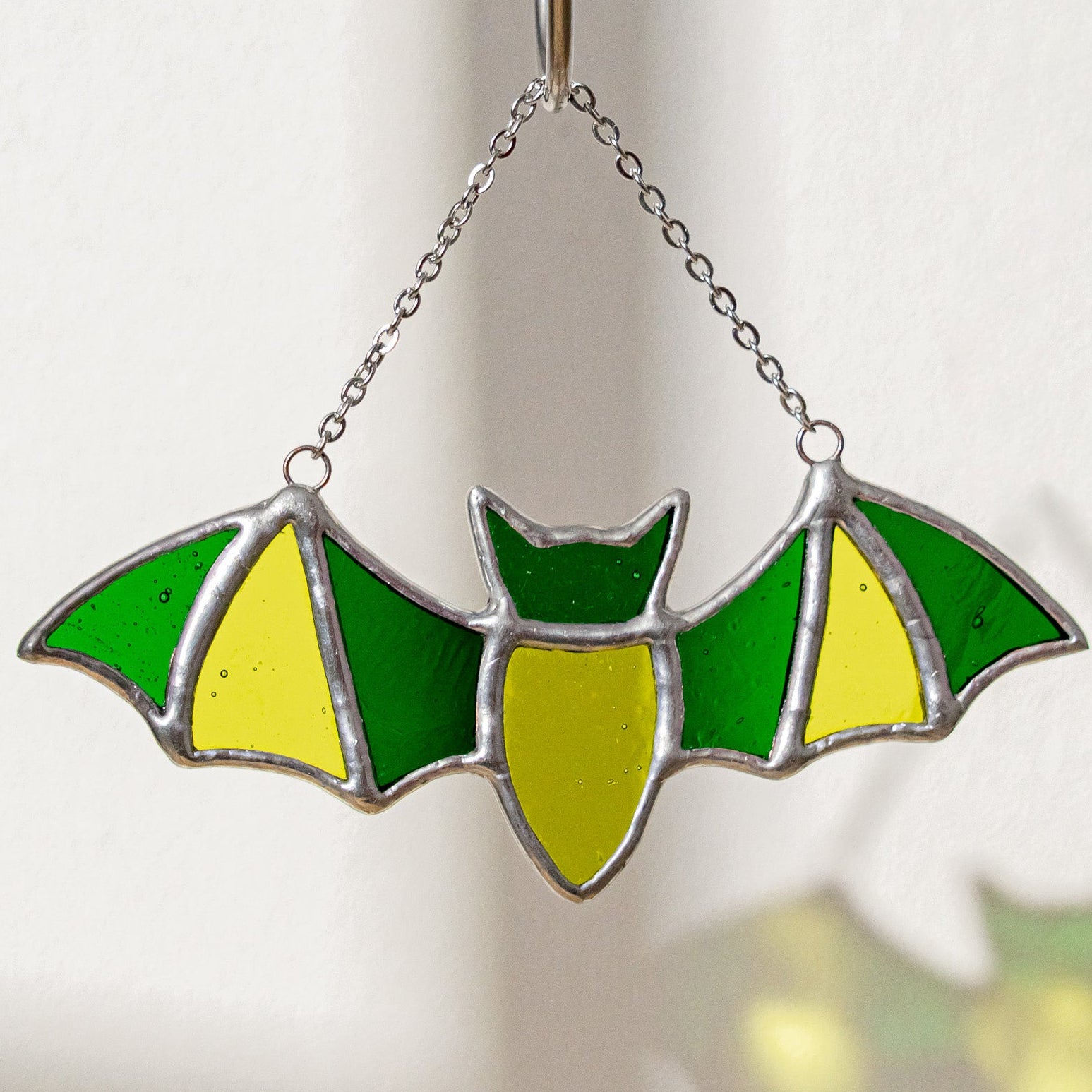 Stained Glass Bat Suncatcher decor and Window Hangings F45