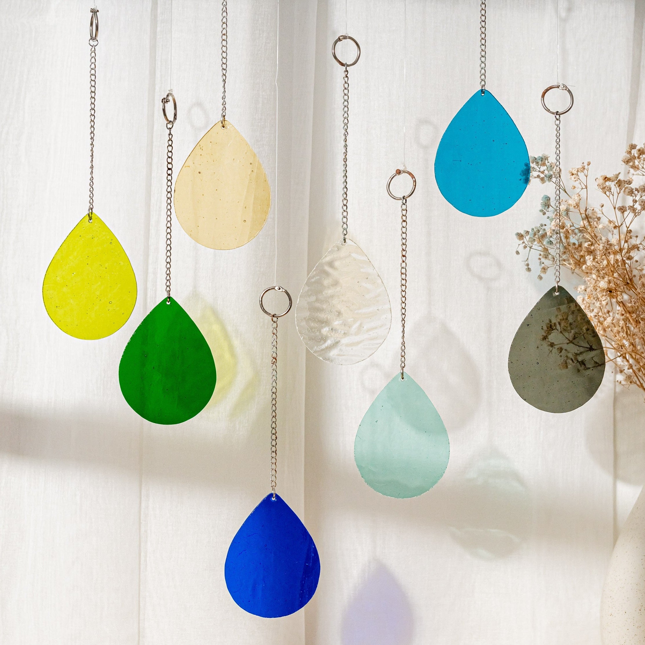 Stained Glass Droplets Suncatcher decor and Window Stained Glass F54