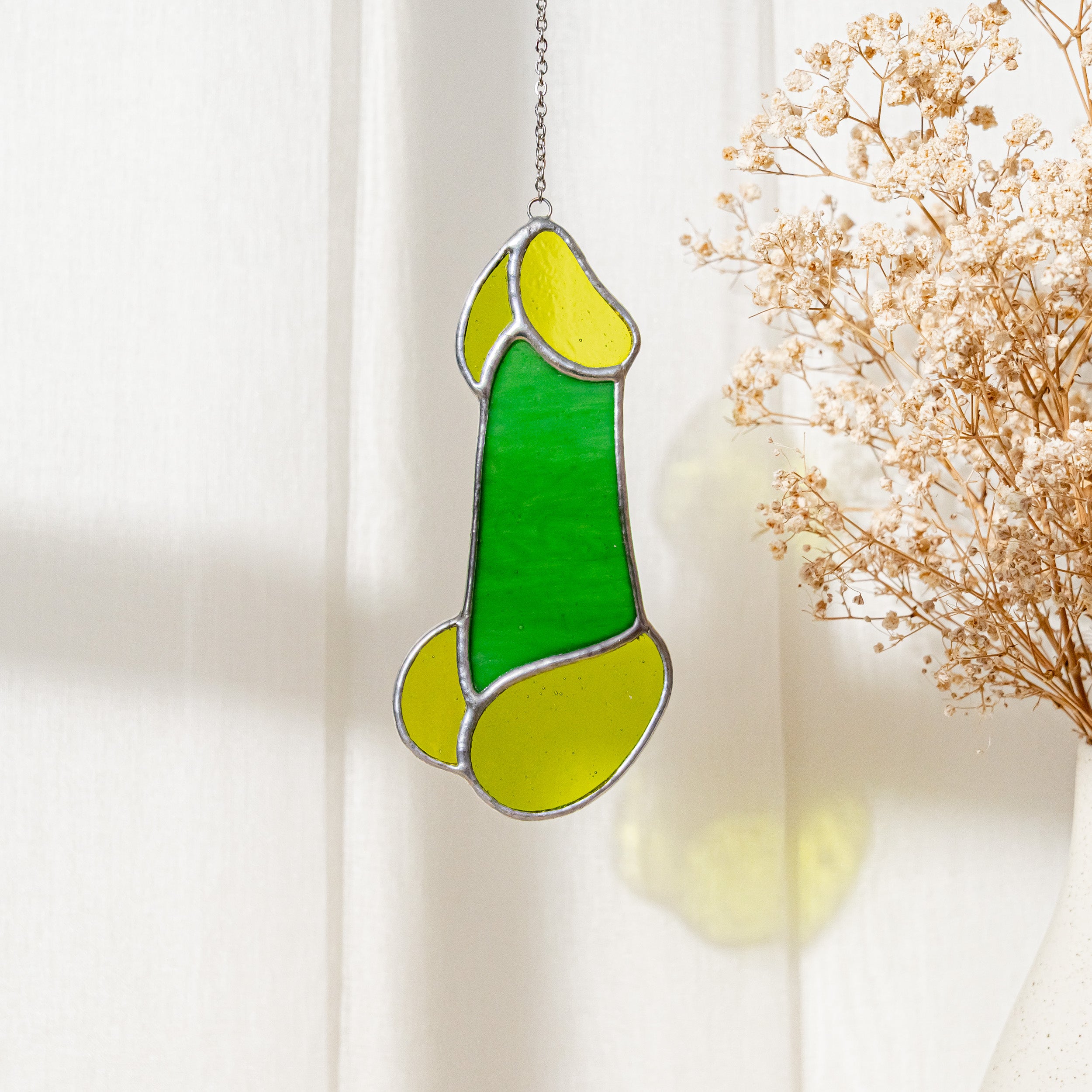 Stained Glass Penis Playful Wall Art for a Fun and Artistic Touch