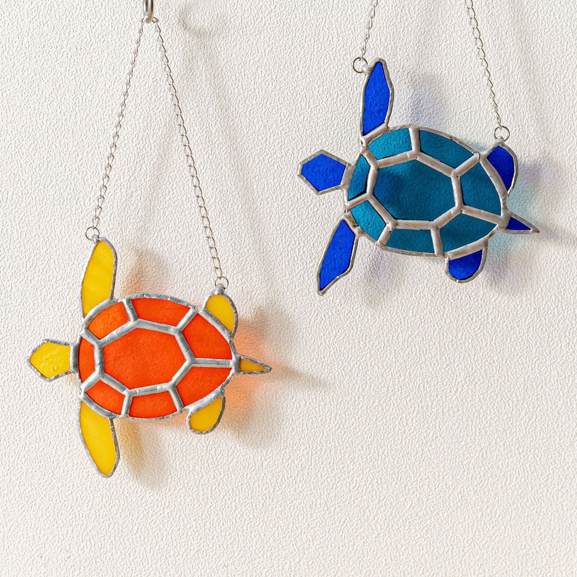 Sea Turtle Stained Glass Suncatcher, Rainbow suncatchers F30