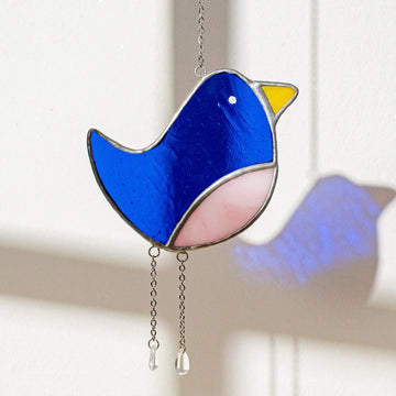 Bird Suncatcher Stained Glass, Stained glass suncatchers F15