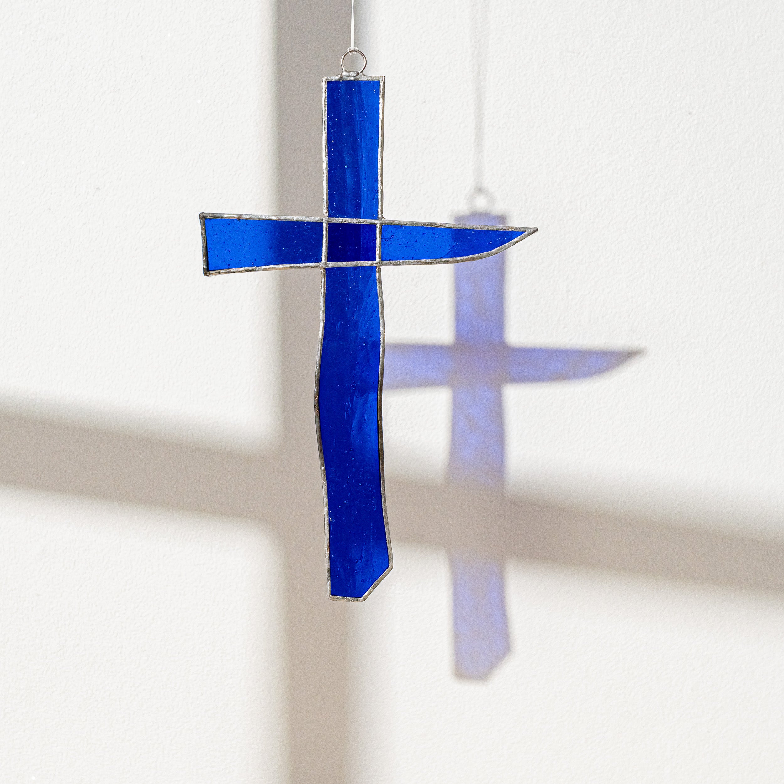 Stained Glass Cross For Christian Wall Decor And Meaningful Gift