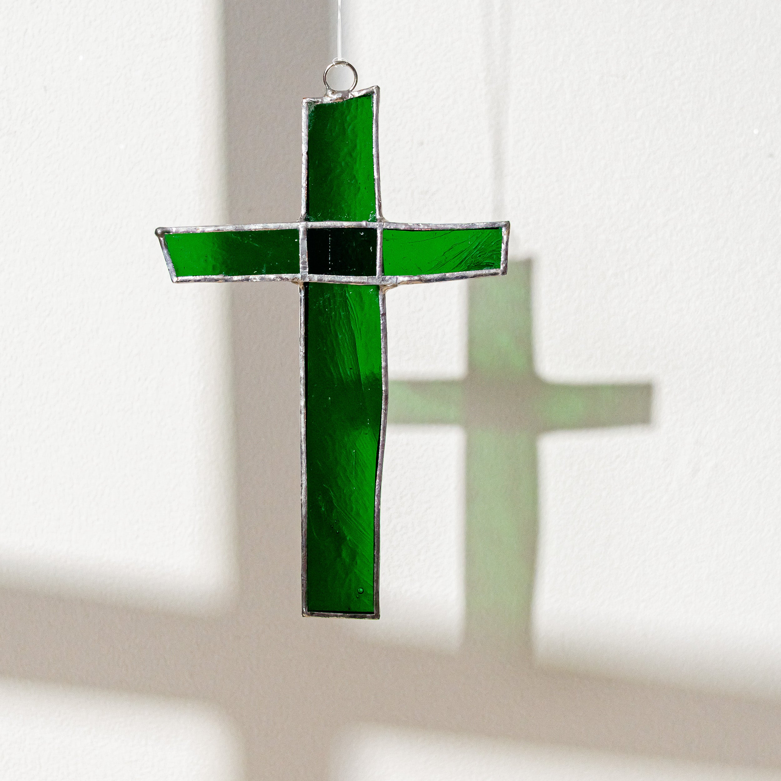 Stained Glass Cross For Christian Wall Decor And Meaningful Gift