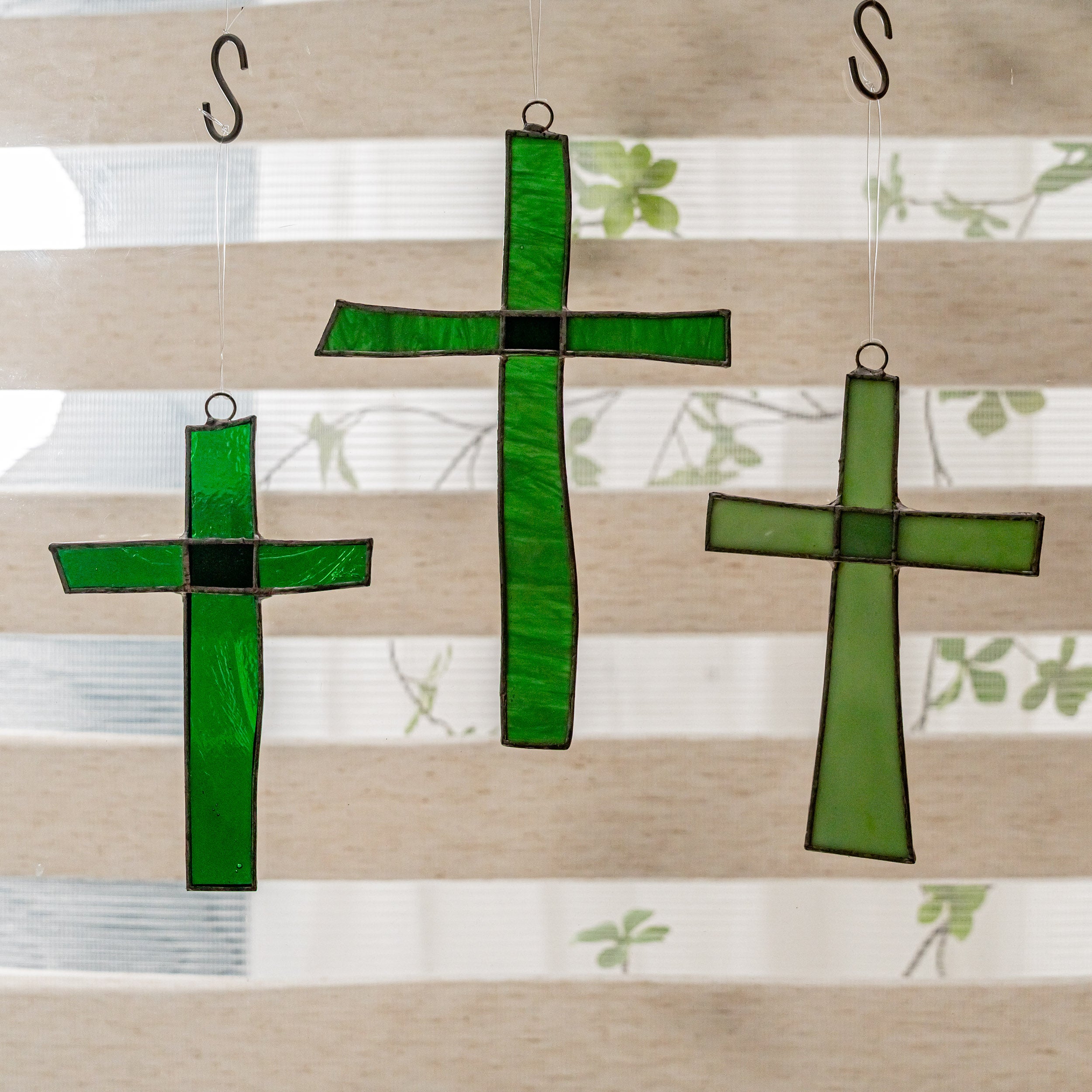 Stained Glass Cross For Christian Wall Decor And Meaningful Gift