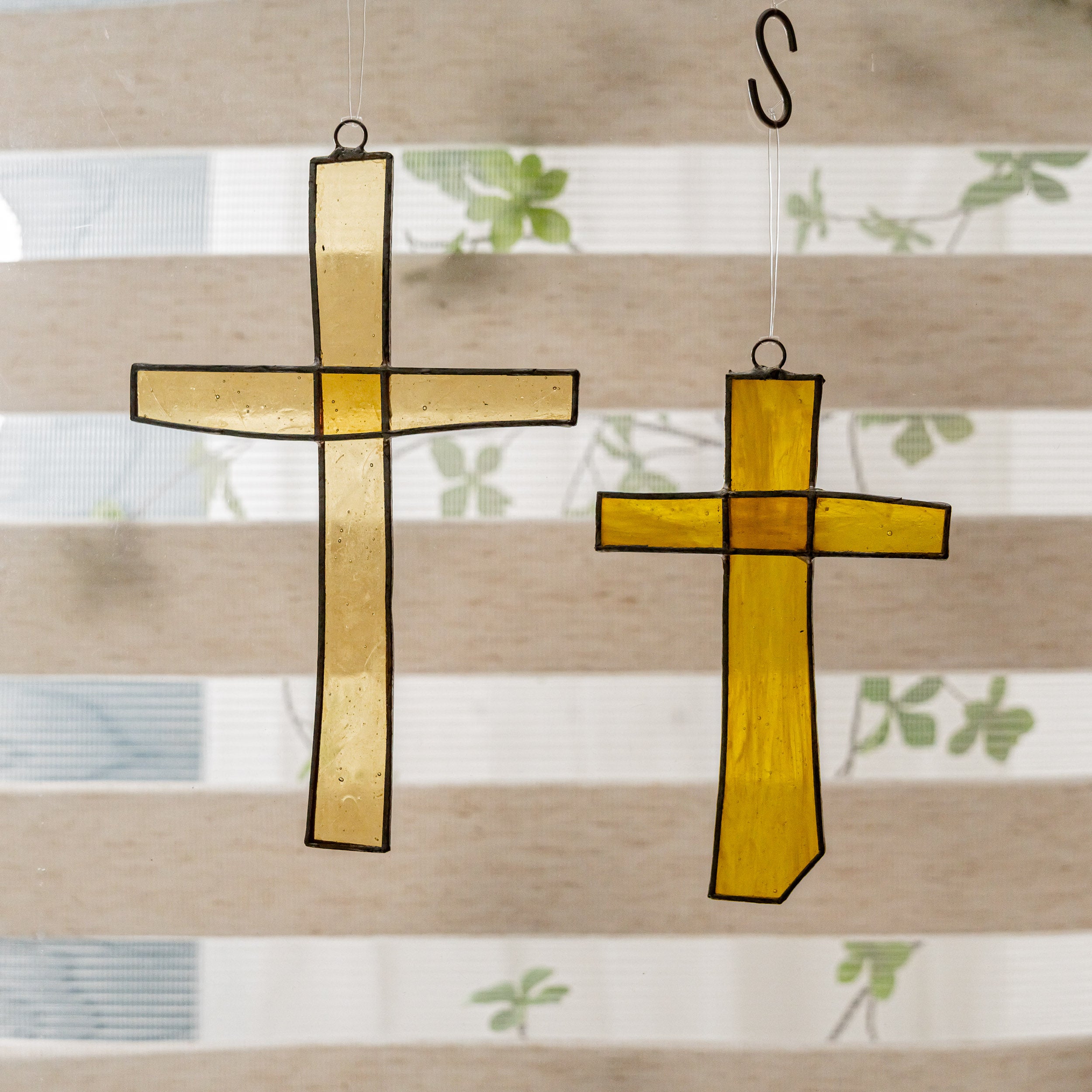 Stained Glass Cross For Christian Wall Decor And Meaningful Gift