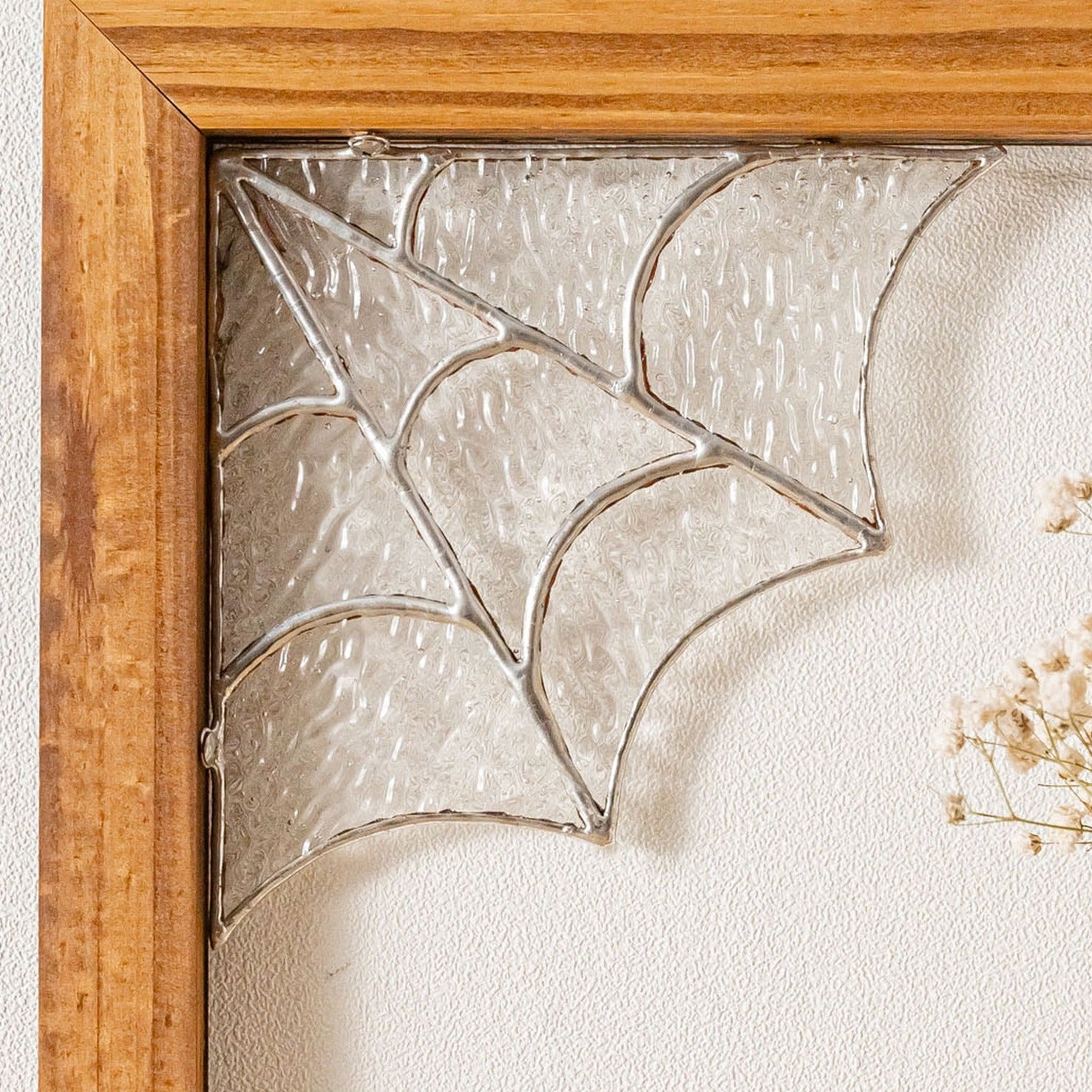 Halloween Stained Glass Web Spider Decor, Whimsical window decor Q16
