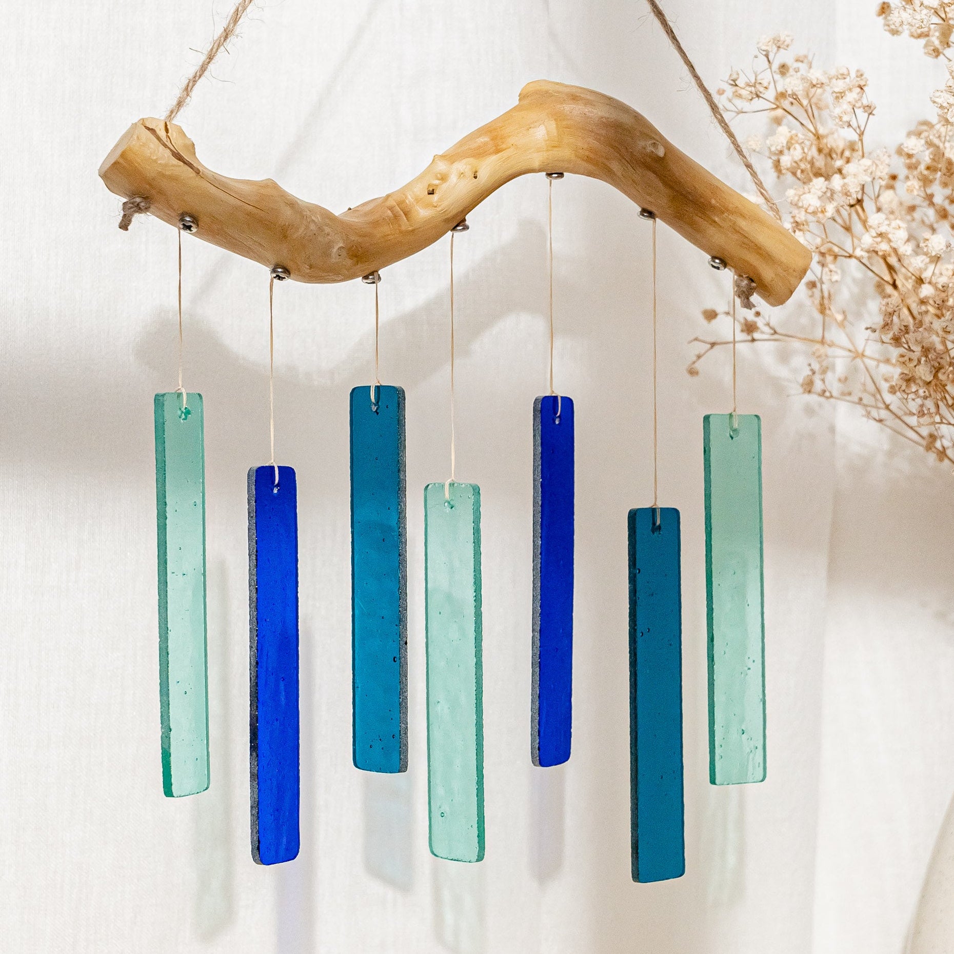 Stained Glass Wind Chimes, Contemporary wind chimes F67