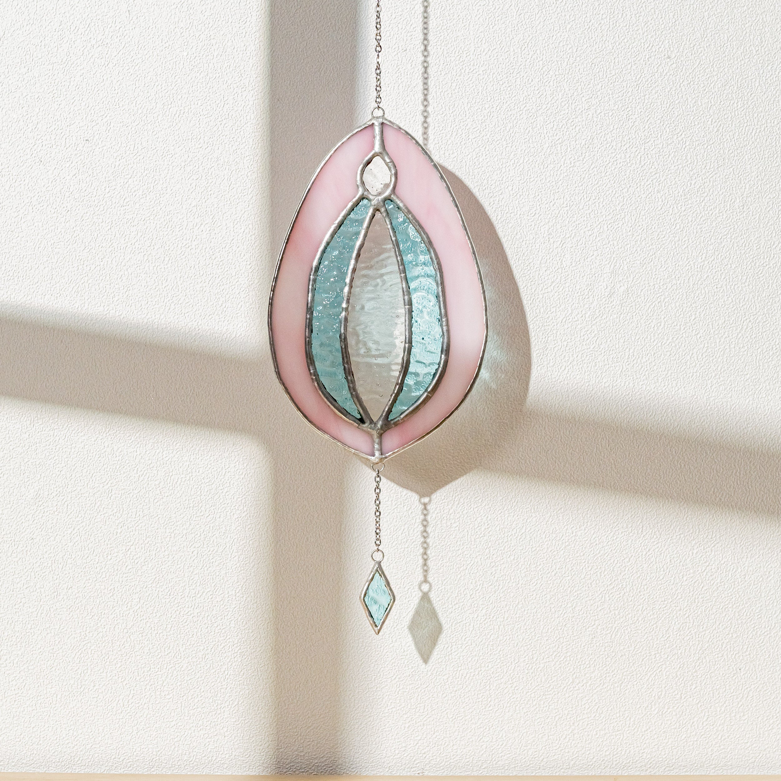 Stained Glass Vagina For Playful And Artistic Wall Decor