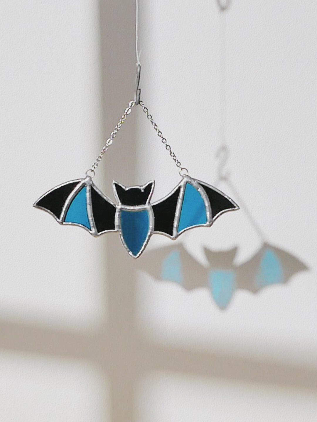 Stained Glass Bat Suncatcher decor and Window Hangings F45
