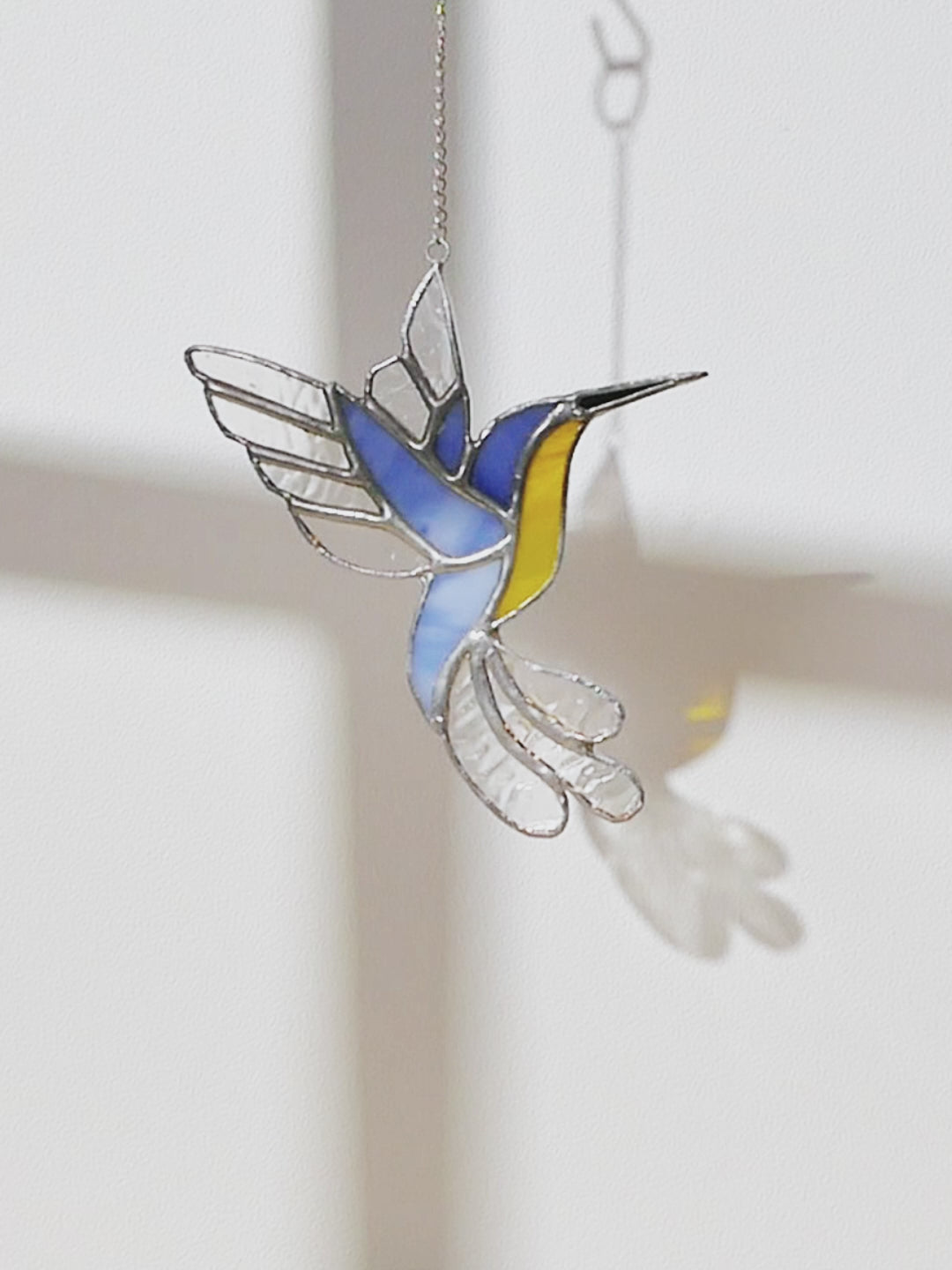 Hummingbird Stained Glass Suncatcher Decor for Stained Glass F35