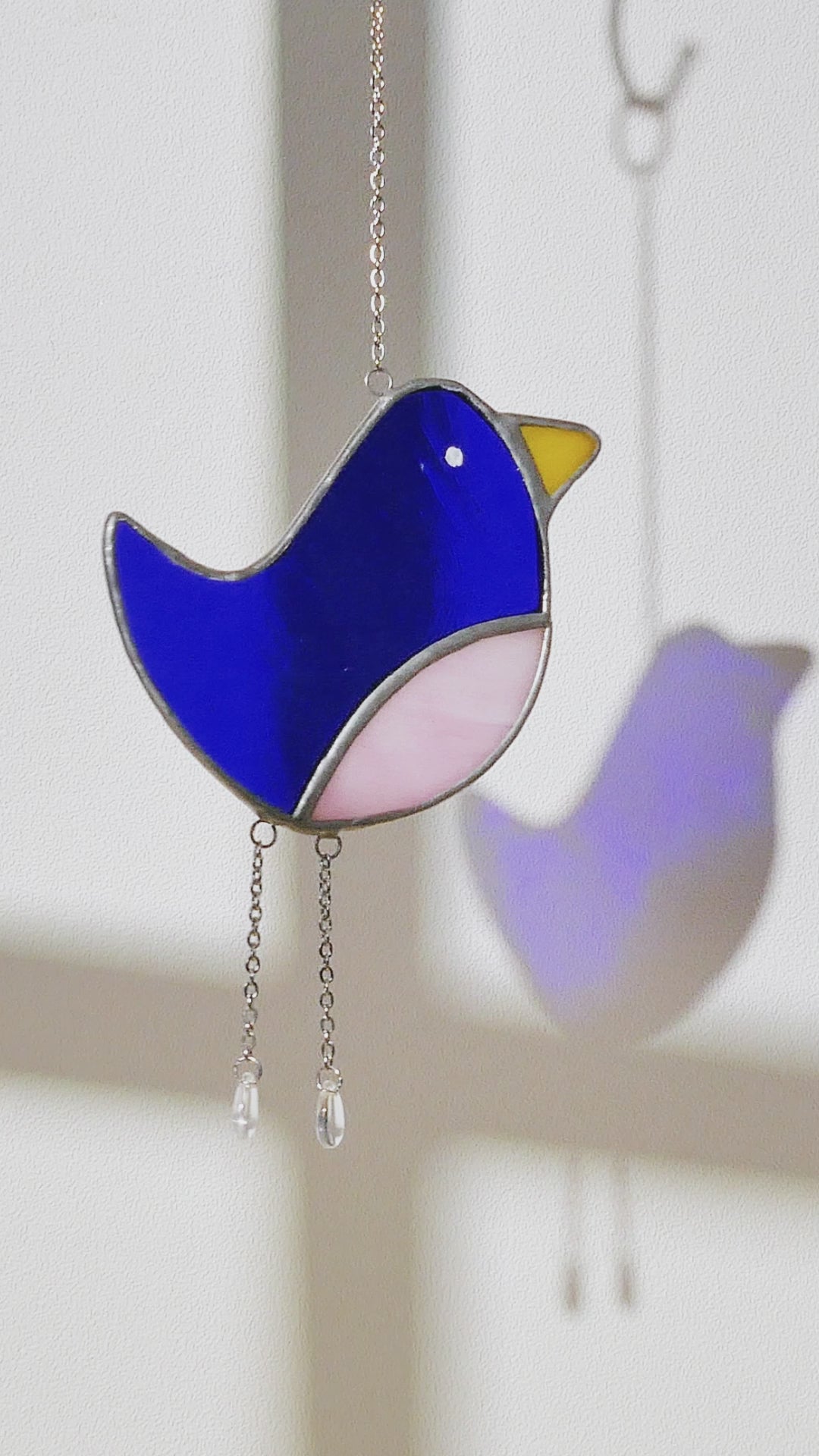 Bird Suncatcher Stained Glass, Stained glass suncatchers F15